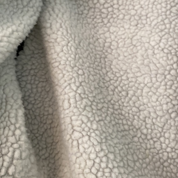 Denim fleece lined jean jacket.  Fall! So fun! - Picture 4 of 6